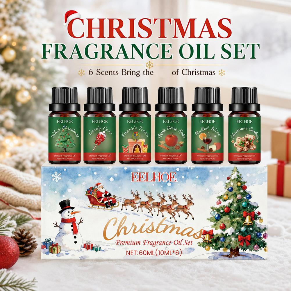 Holiday Candle Set - Set regalo natalizio 6 in 1
