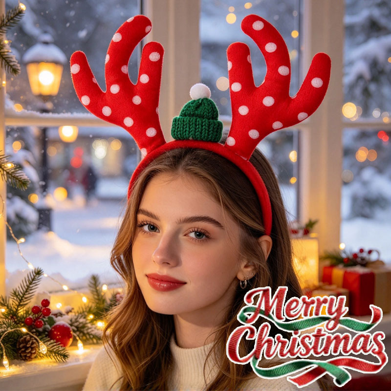1-5PCS Cerchietto per capelli  - Reindeer Antlers Headband recensione e prezzo