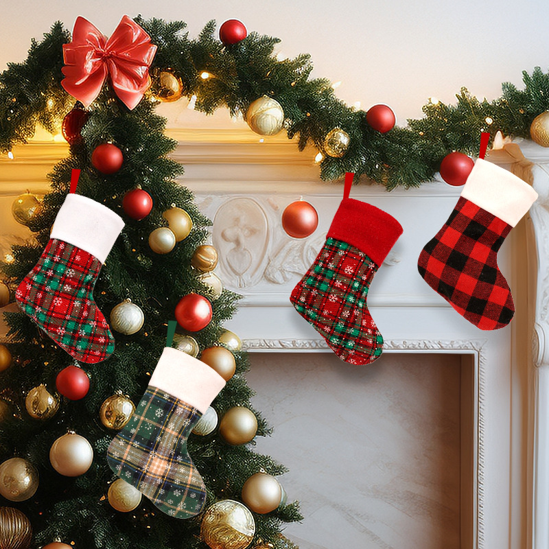 10 pezzi: decorazioni natalizi - Christmas Stocking Hanging recensione e prezzo