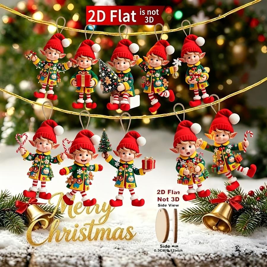 1/5/10/20/50/100 pezzi 2D piat - Christmas Tree Artificial recensione e prezzo