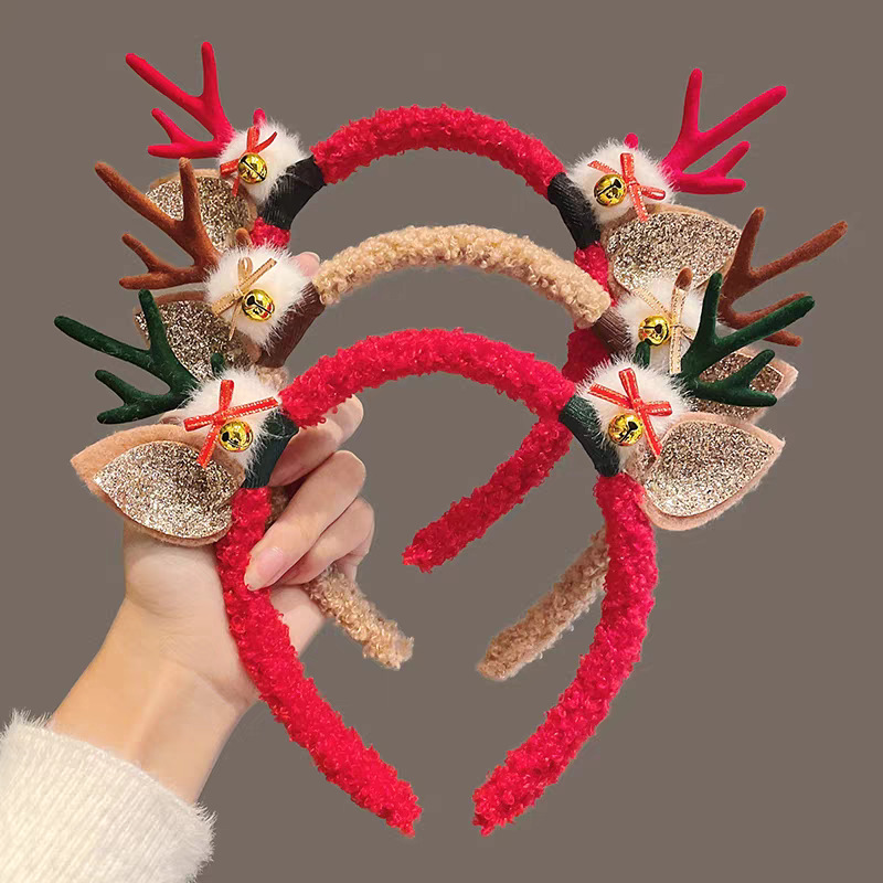 Cerchietto Natalizio con Corna - Reindeer Antlers Headband recensione e prezzo