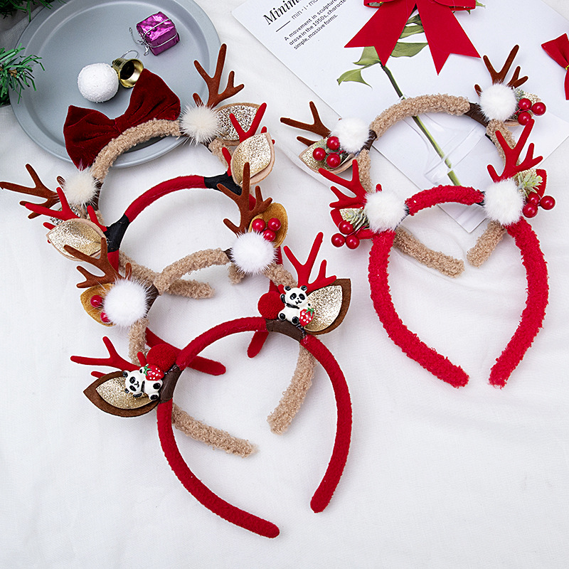 Cerchietto Natalizio con Corna - Reindeer Antlers Headband recensione e prezzo