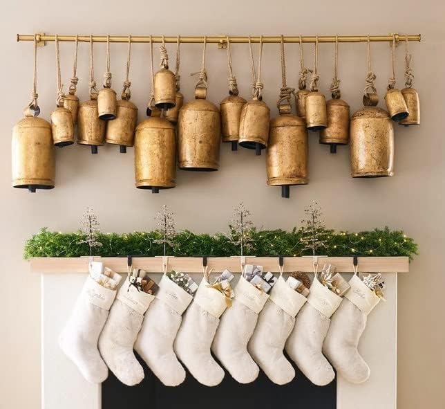 Campane Natalizie Giganti Rust - Christmas Stocking Hanging recensione e prezzo