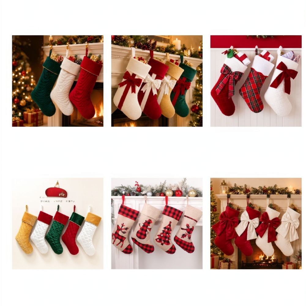 Calza di Natale in velluto da  - Christmas Stocking Hanging recensione e prezzo