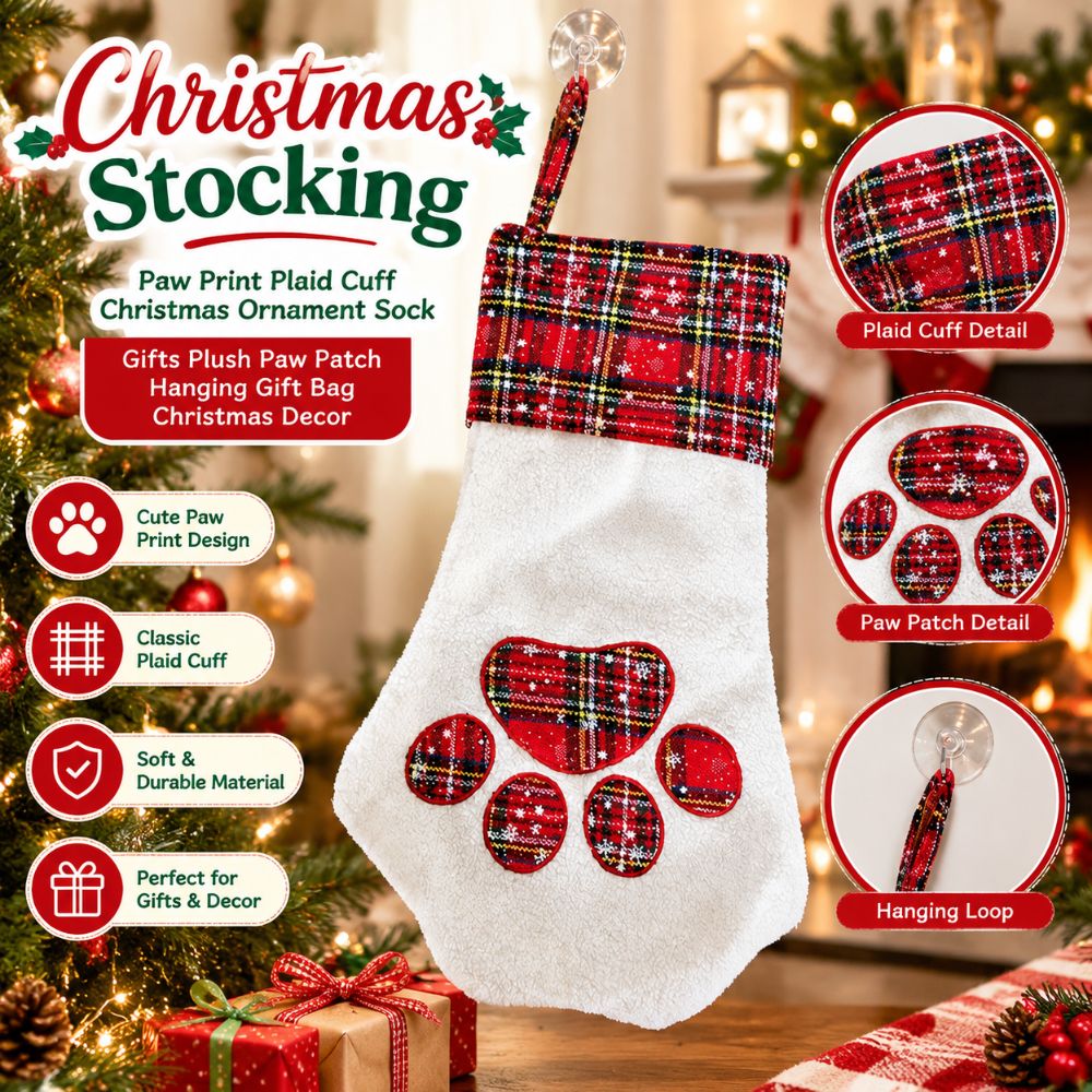 Regali di Natale, calza natali - Christmas Stocking Hanging recensione e prezzo